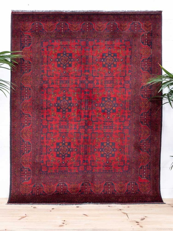 12753 Afghan Khal Mohammedi Rug 163x209cm (5.4 x 6.10ft)