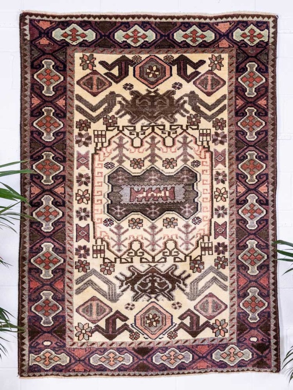 6061 Luri Bakhtiari Oriental Rug 149x208cm (4.10 x 6.10ft)