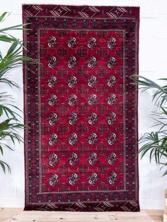 8888 Mashad Baluch Oriental Rug 113x200cm (3.8 x 6.6ft)