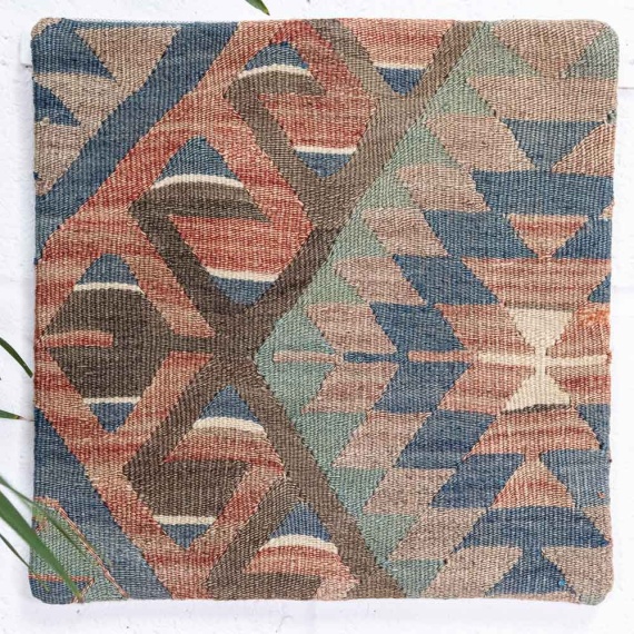 KC2400 Turkish Kilim Cushion Cover 35x35cm