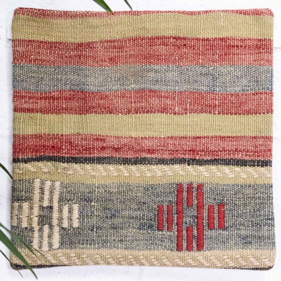 KC2414 Turkish Kilim Cushion Cover 35x35cm