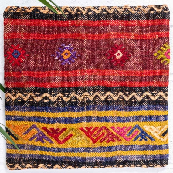 KC2417 Turkish Kilim Cushion Cover 40x40cm