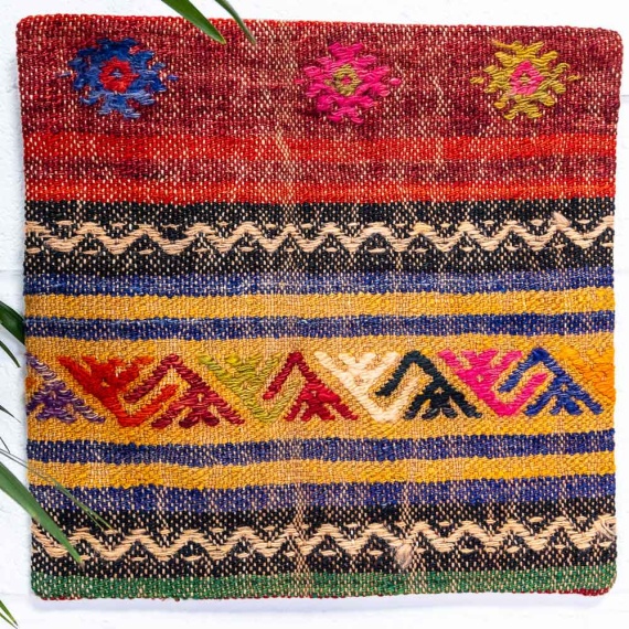 KC2420 Turkish Kilim Cushion Cover 40x40cm