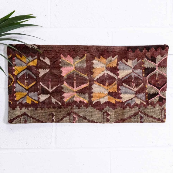 KC2467 Turkish Kilim Cushion Cover 30x60cm