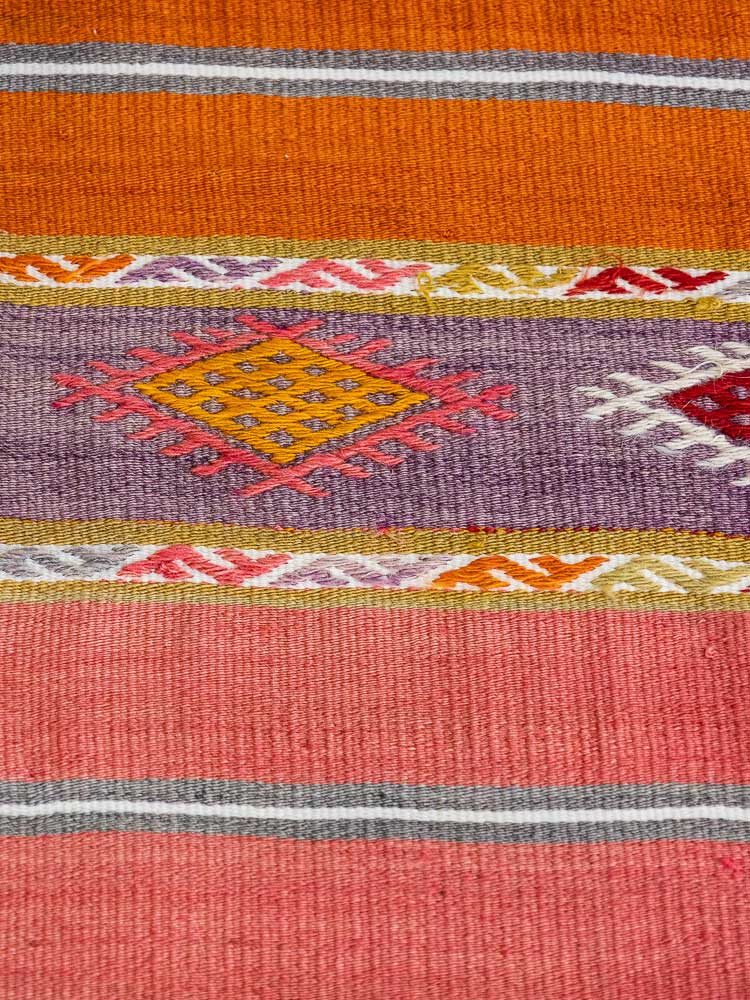 12644 Turkish Acipayam Kilim Runner Rug 57x249cm (1.10 x 8.2ft)