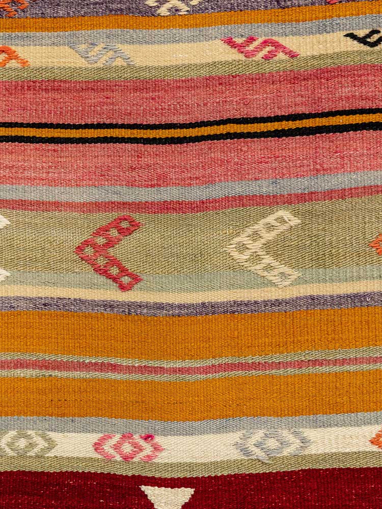 12645 Turkish Acipayam Kilim Runner Rug 60x256cm (1.11 x 8.4ft)