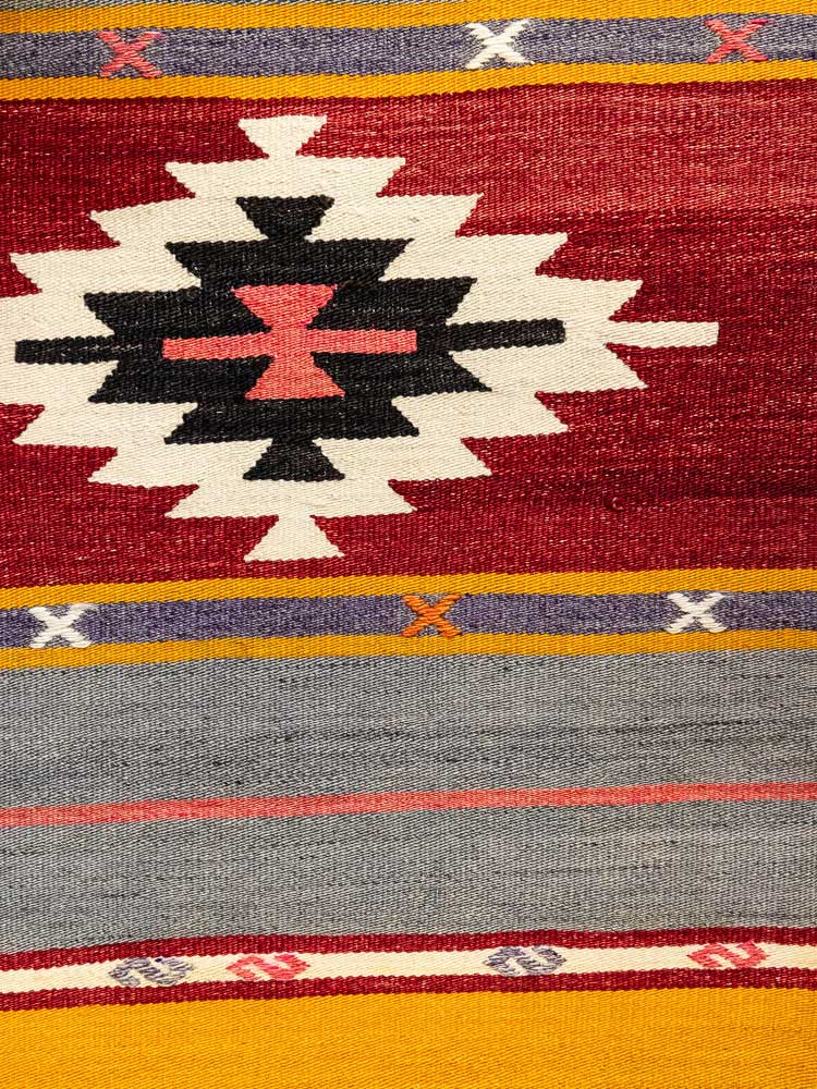 12650 Extra Long Turkish Acipayam Kilim Runner Rug 56x834cm (1.10 x 27.4ft)