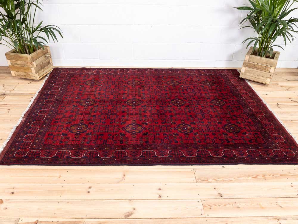 12687 Afghan Khal Mohammedi Rug 174x236cm (5.8 x 7.9ft)