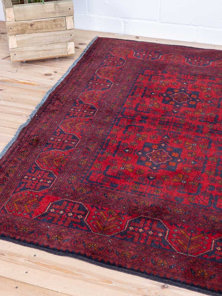 12753 Afghan Khal Mohammedi Rug 163x209cm (5.4 x 6.10ft)