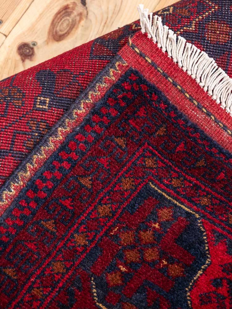 12754 Afghan Khal Mohammedi Rug 153x204cm (5 x 6.8ft)