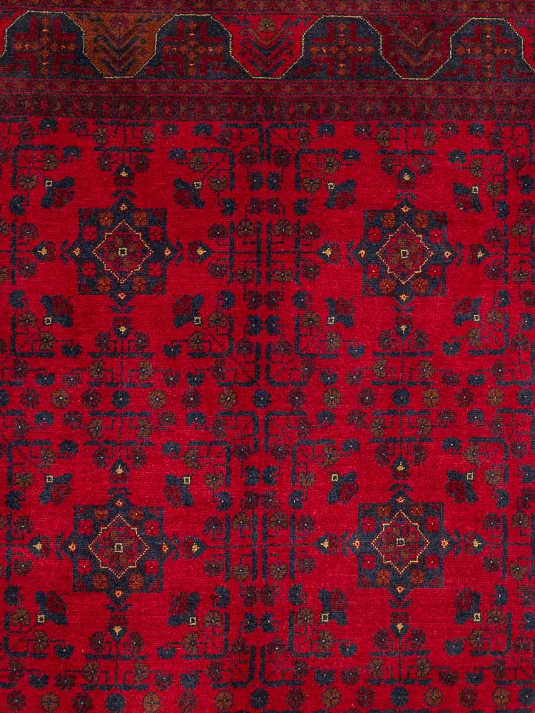 12754 Afghan Khal Mohammedi Rug 153x204cm (5 x 6.8ft)