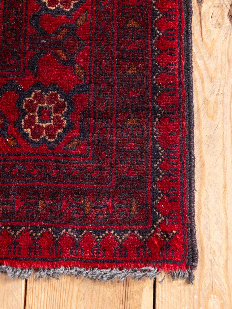 12815 Fine Afghan Khal Mohammedi Rug 155x197cm (5.1 x 6.5ft)