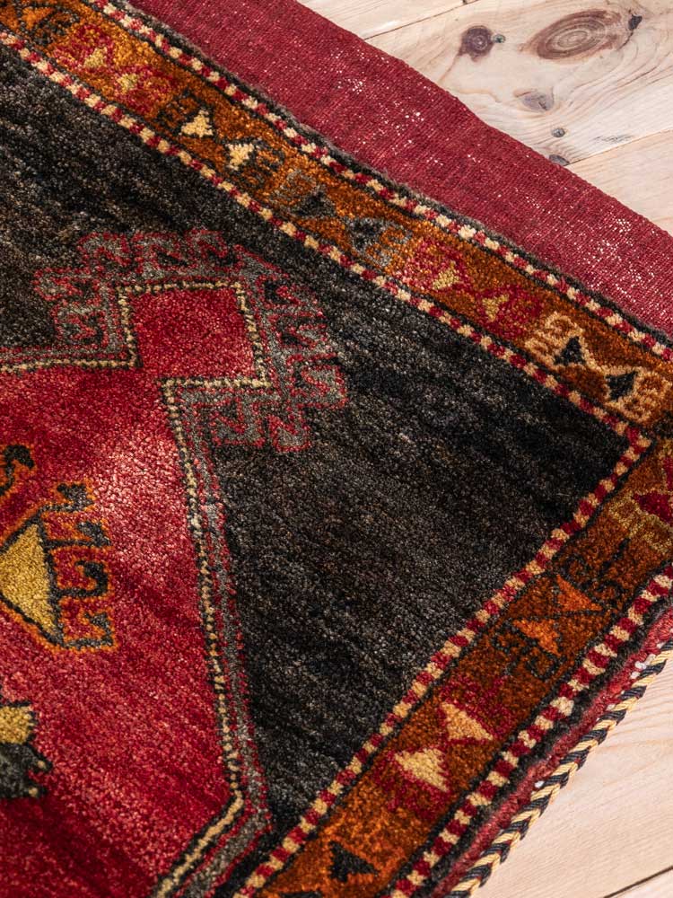 12830 Village Turkish Malatya Carpet Floor Cushion 60x111cm (1.11 x 3.7ft)