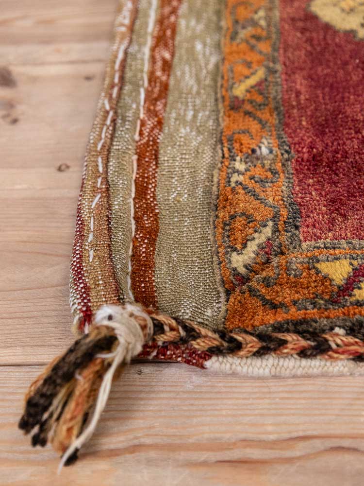 12835 Village Turkish Malatya Carpet Floor Cushion 58x121cm (1.11 x 3.11ft)