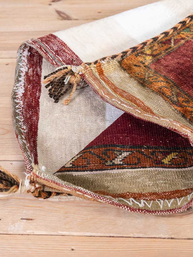 12835 Village Turkish Malatya Carpet Floor Cushion 58x121cm (1.11 x 3.11ft)