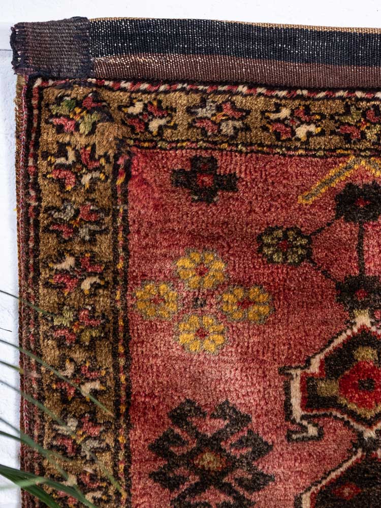 12838 Village Turkish Malatya Carpet Floor Cushion 55x104cm (1.9 x 3.5ft)