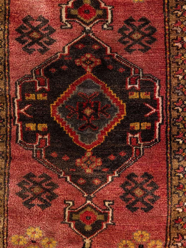 12838 Village Turkish Malatya Carpet Floor Cushion 55x104cm (1.9 x 3.5ft)