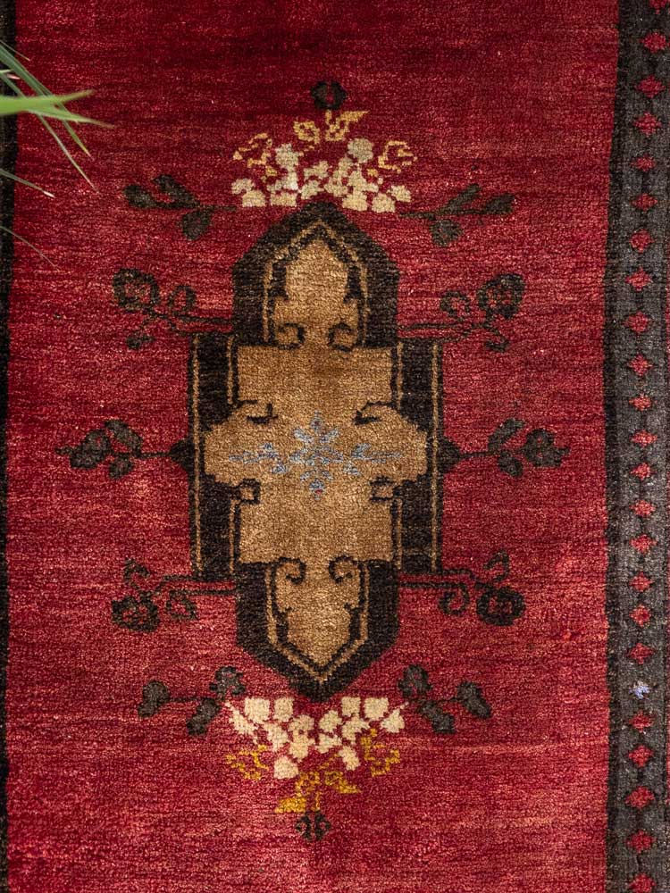 12845 Small Village Turkish Malatya Rug 55x96cm (1.9 x 3.1ft)