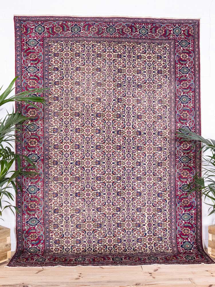 12863 Large Vintage Turkish Kayseri Carpet 204x289cm (6.8 x 9.5ft)