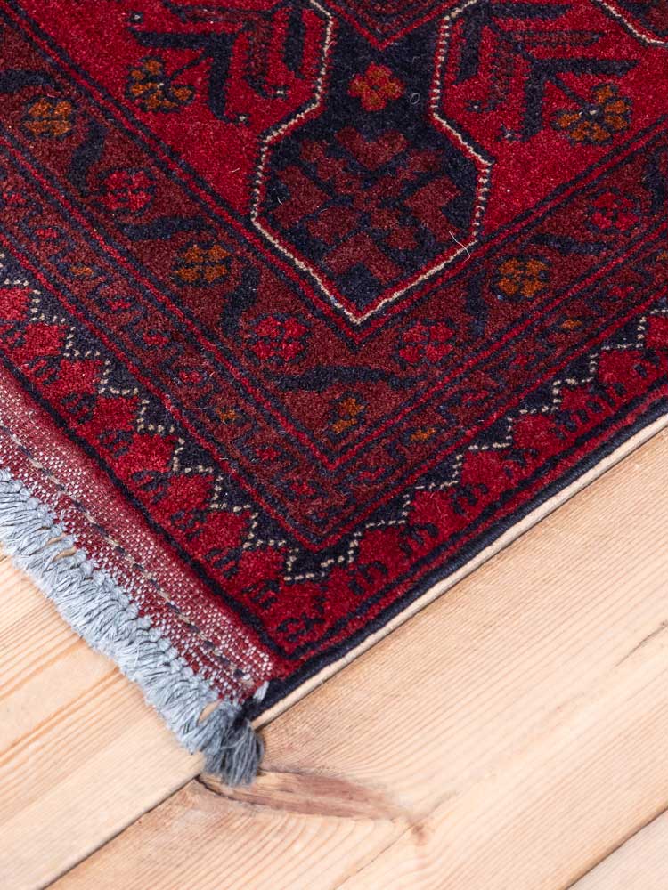 12902 Fine Afghan Khal Mohammedi Rug 175x246cm (5.8 x 8.1ft)