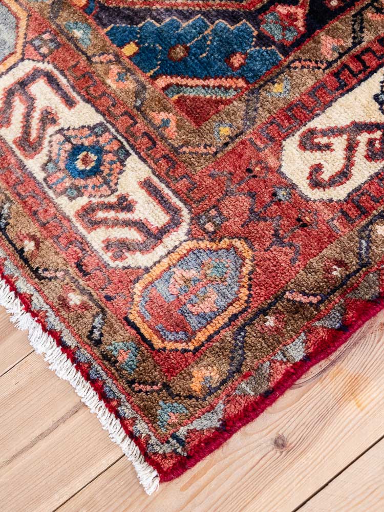 12926 Hamadan Hand-knotted Rug 120x197cm (3.11 x 6.5ft)