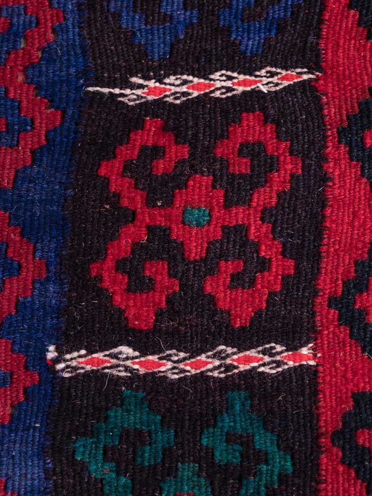 12943 Fine Vintage Afghan Ghalmouri Kilim Rug 104x175cm (3.5 x 5.8ft)