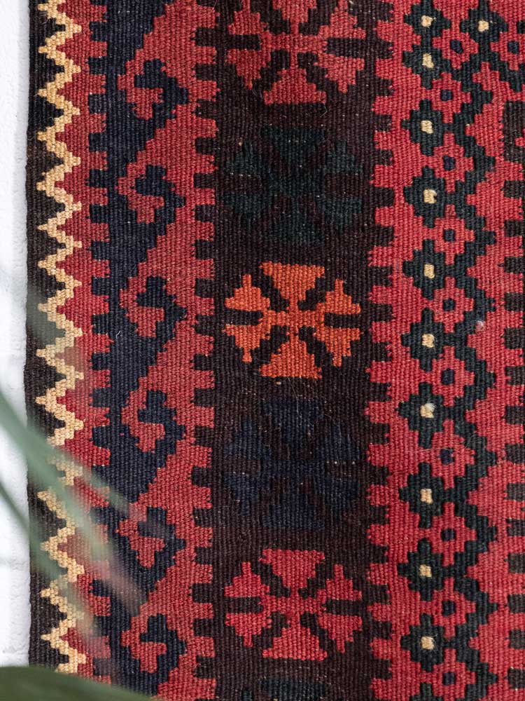 12950 Fine Afghan Ghalmouri Kilim Rug 95x135cm (3.1 x 4.5ft)