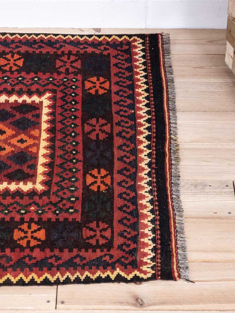 12950 Fine Afghan Ghalmouri Kilim Rug 95x135cm (3.1 x 4.5ft)