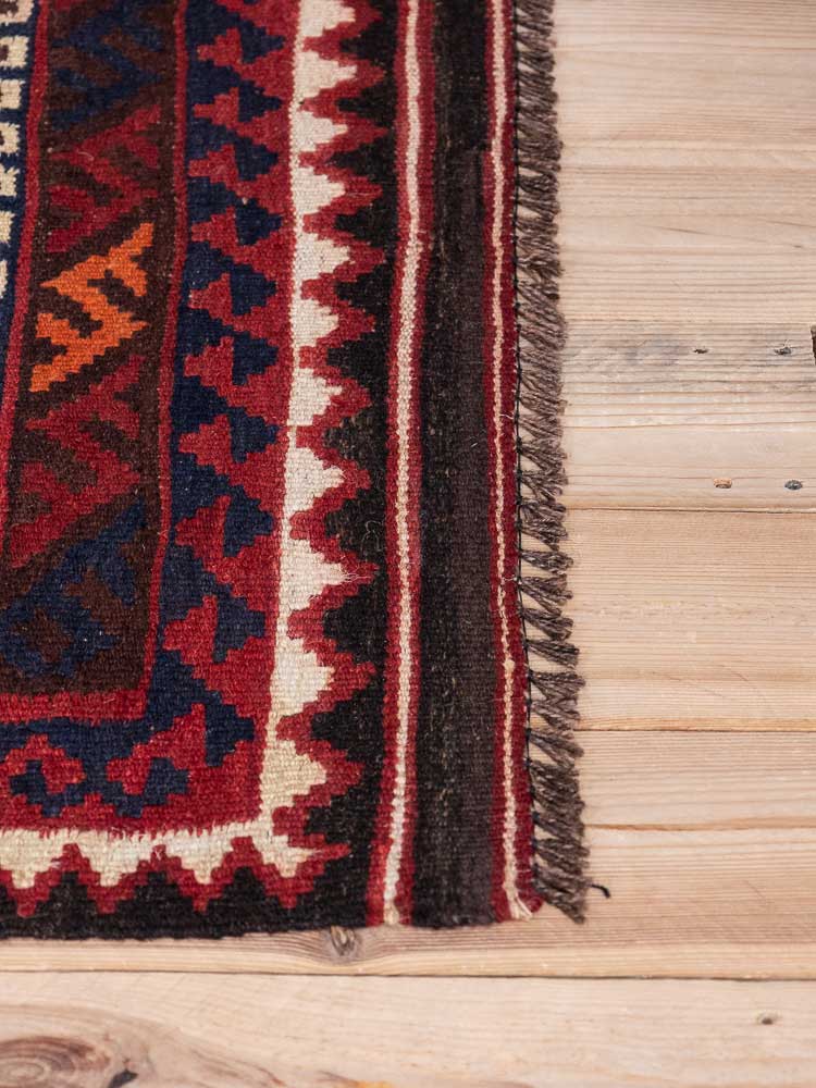 12951 Fine Afghan Ghalmouri Kilim Rug 87x122cm (2.10 x 4ft)