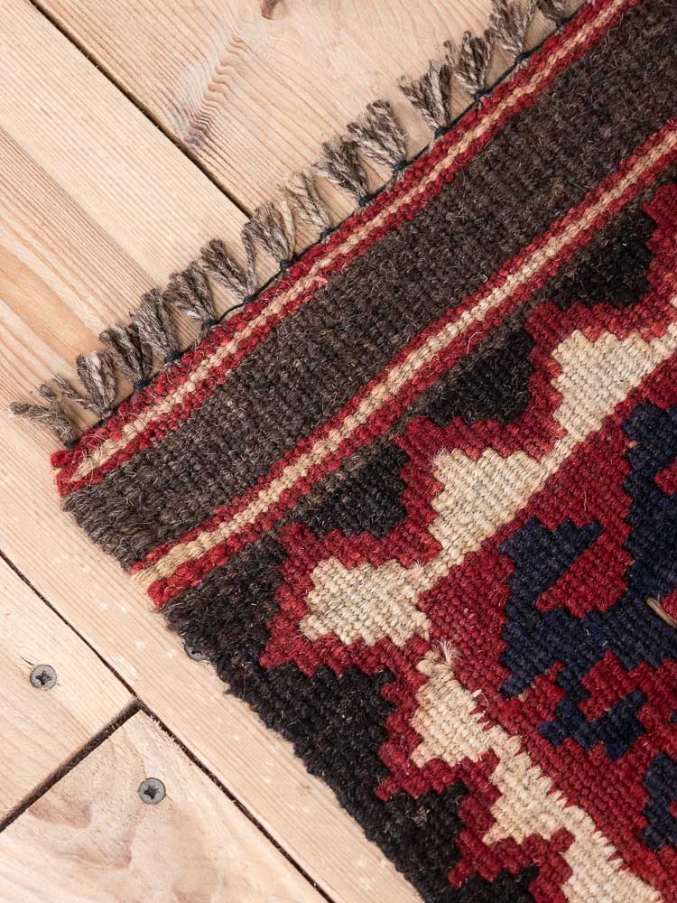 12951 Fine Afghan Ghalmouri Kilim Rug 87x122cm (2.10 x 4ft)