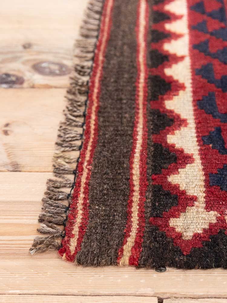 12951 Fine Afghan Ghalmouri Kilim Rug 87x122cm (2.10 x 4ft)