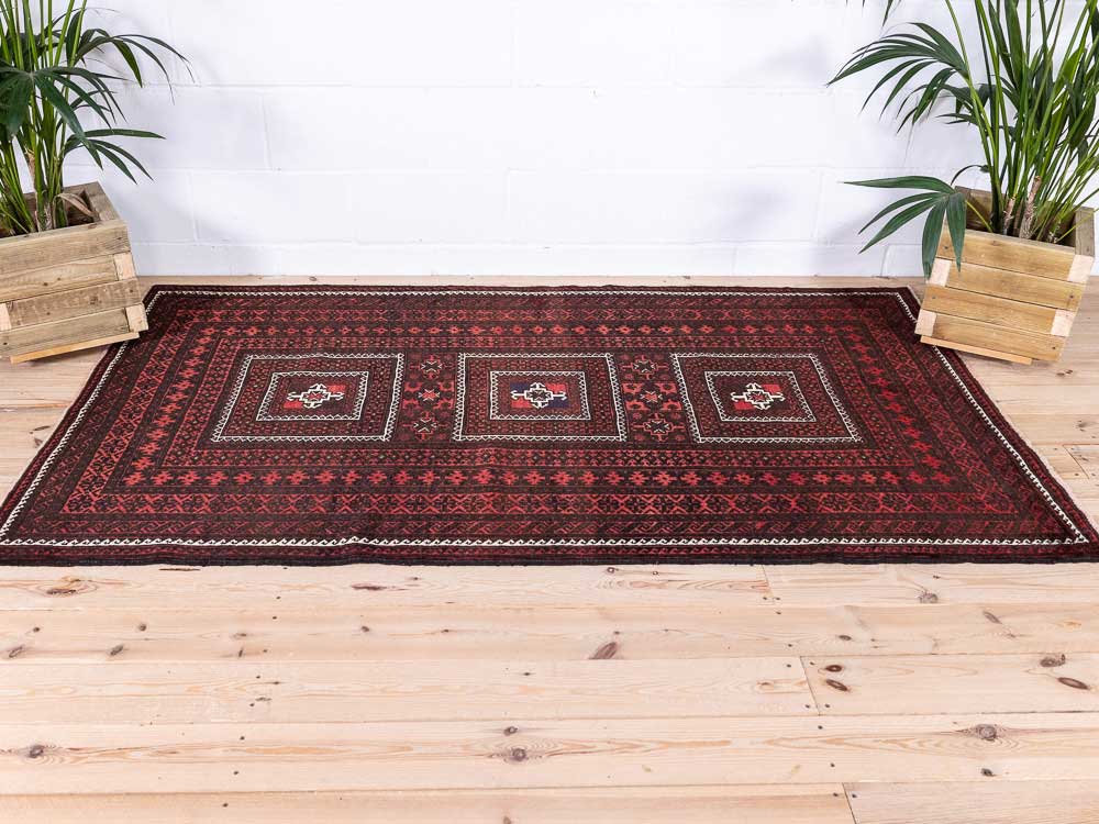 6010 Rug from Mashad 124x217cm (4.0 x 7.1ft)