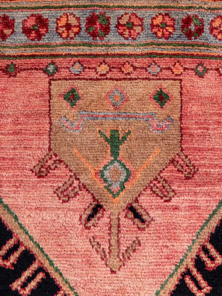 8294 Handknotted Luri Hamadan Rug 145x234cm (4.9 x 7.8ft)