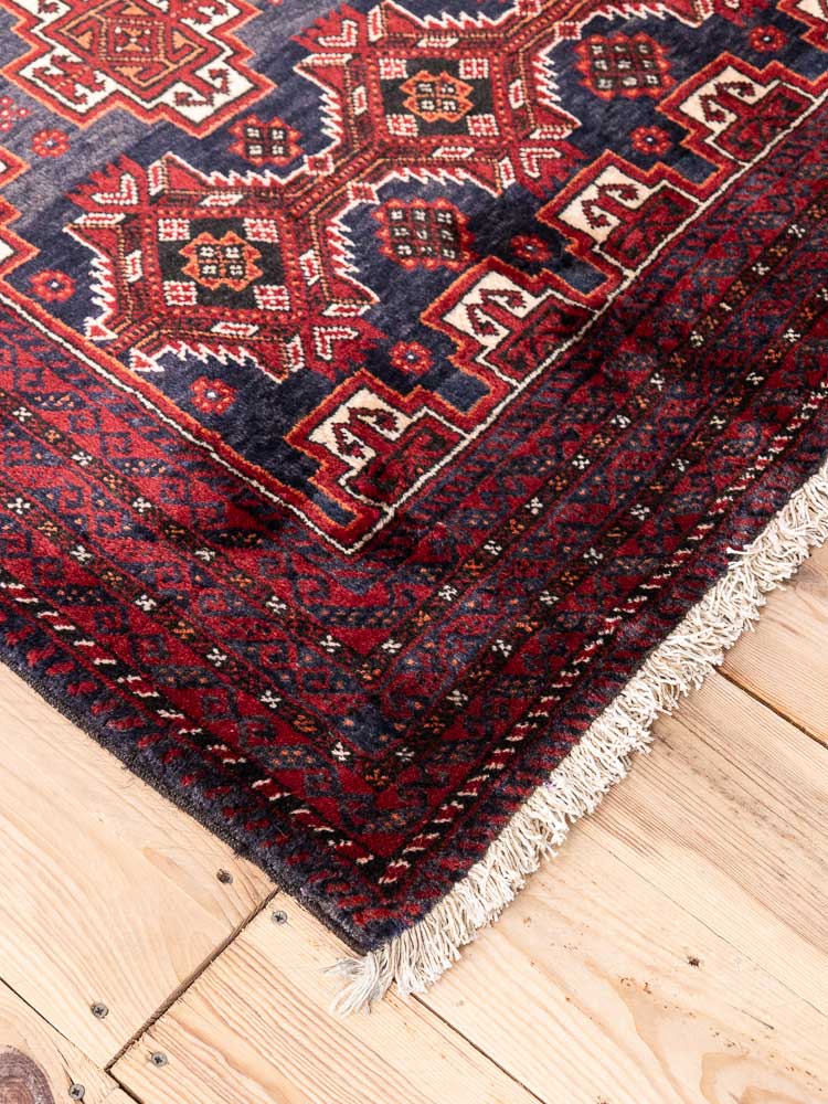 8608 Tribal Mashad Baluch Rug 110x192cm (3.7 x 6.3ft)