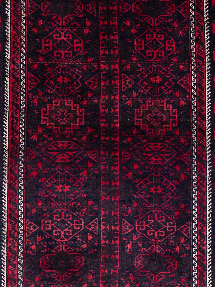 8902 Tribal Oriental Rug - Baluchi 124x214cm (4.0 x 7ft)