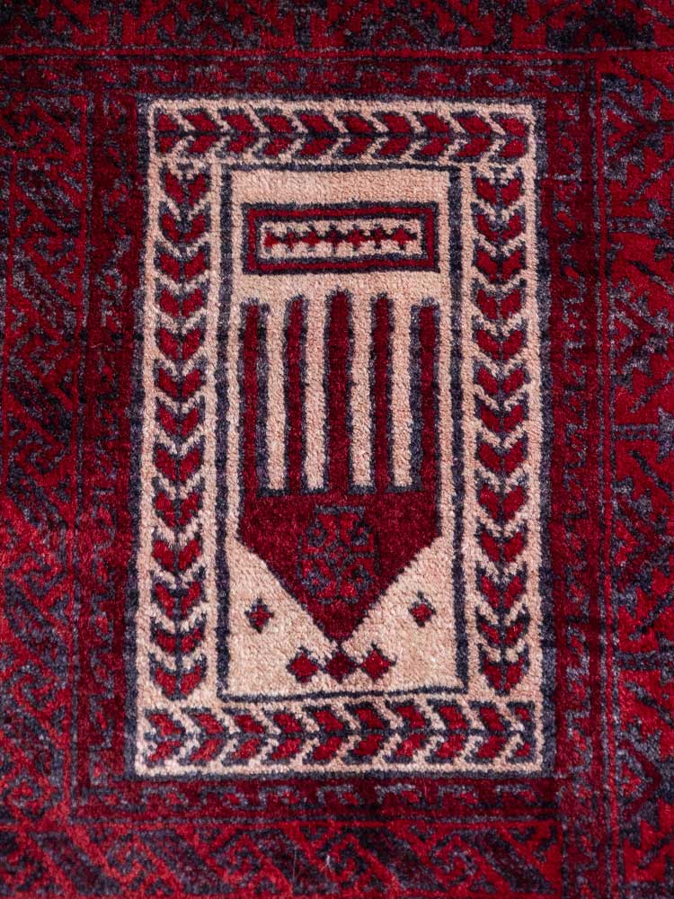 8915 Mashad Baluch Oriental Rug 101x201cm (3.3 x 6.7ft)