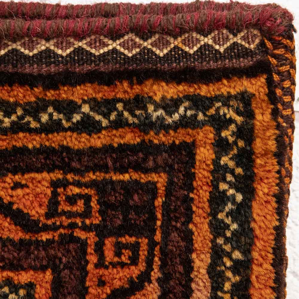 CC1559 Vintage Tribal Afghan Baluch Carpet Cushion Cover 45x53cm (1.5 x 1.9ft)