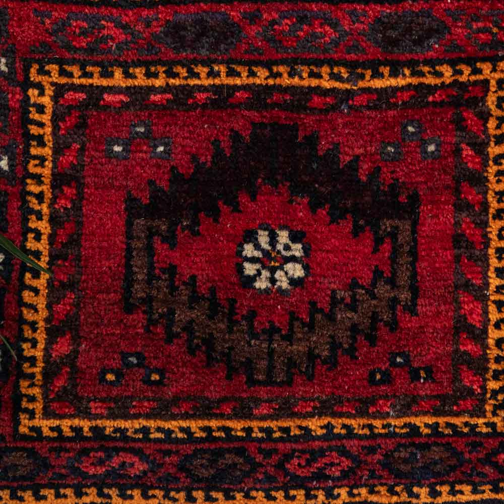 CC1573 Vintage Tribal Afghan Baluch Carpet Cushion Cover 40x51cm (1.3 x 1.8ft)