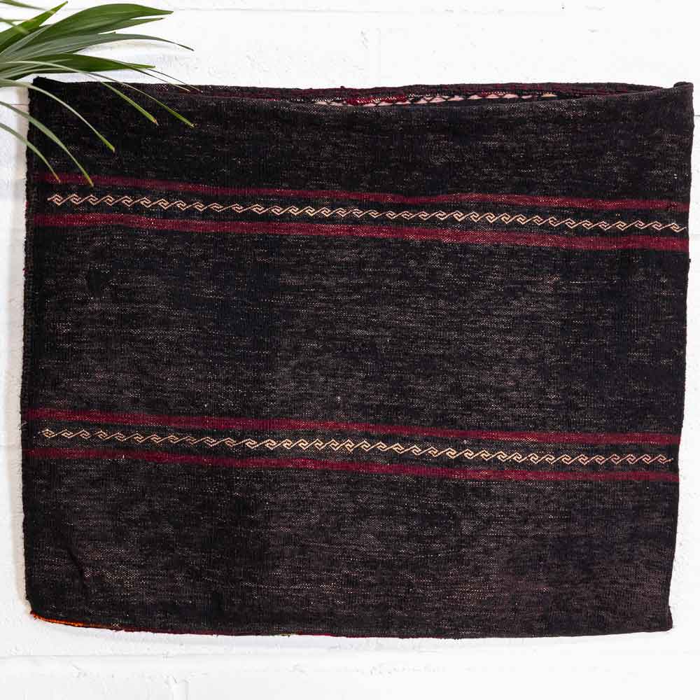 CC1580 Vintage Tribal Afghan Baluch Carpet Cushion Cover 57x69cm (1.10 x 2.3ft)