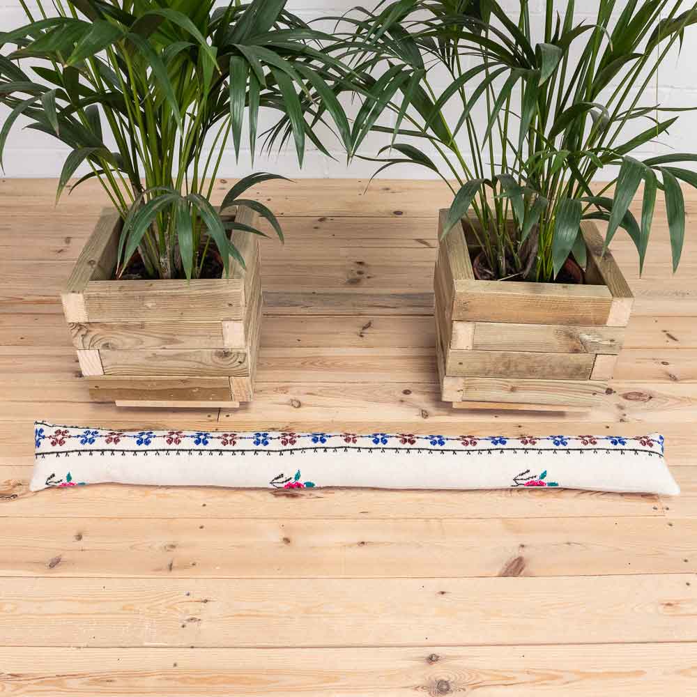 Extra Long Turkish Kilim Draught Excluder 14xx127cm