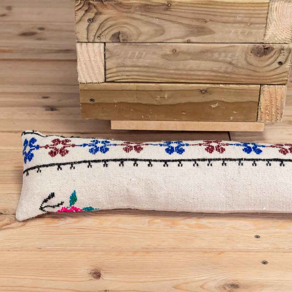 Extra Long Turkish Kilim Draught Excluder 14xx127cm