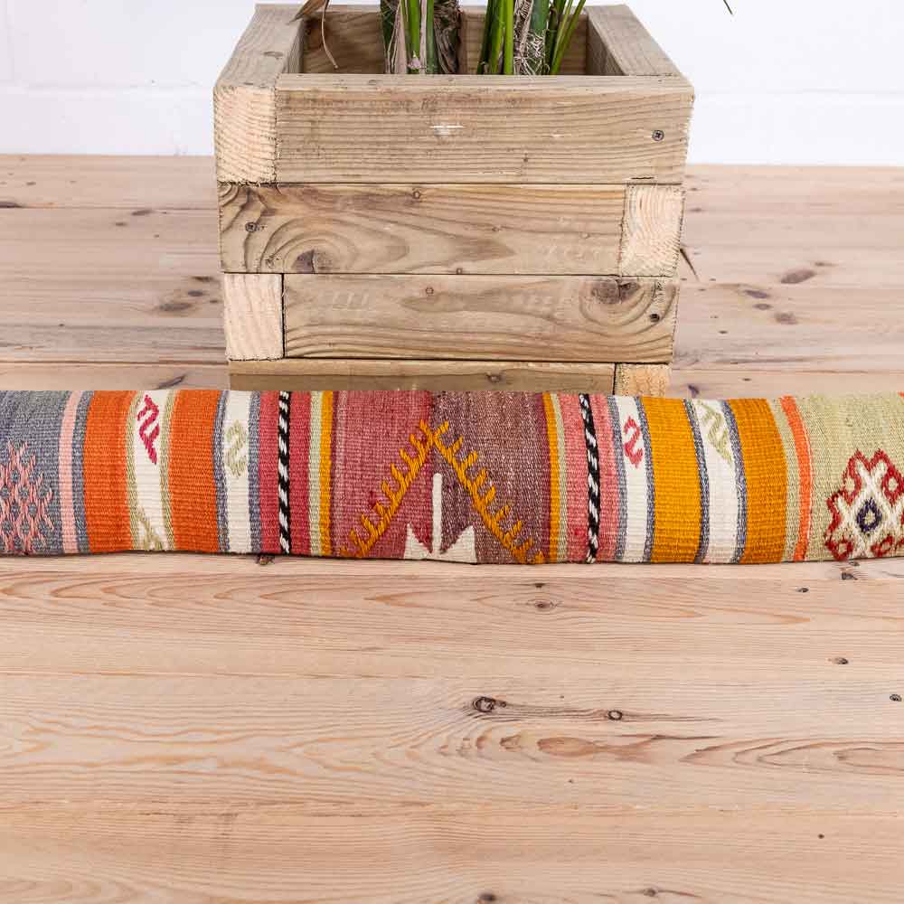 Extra Long Turkish Kilim Draught Excluder 15x128cm