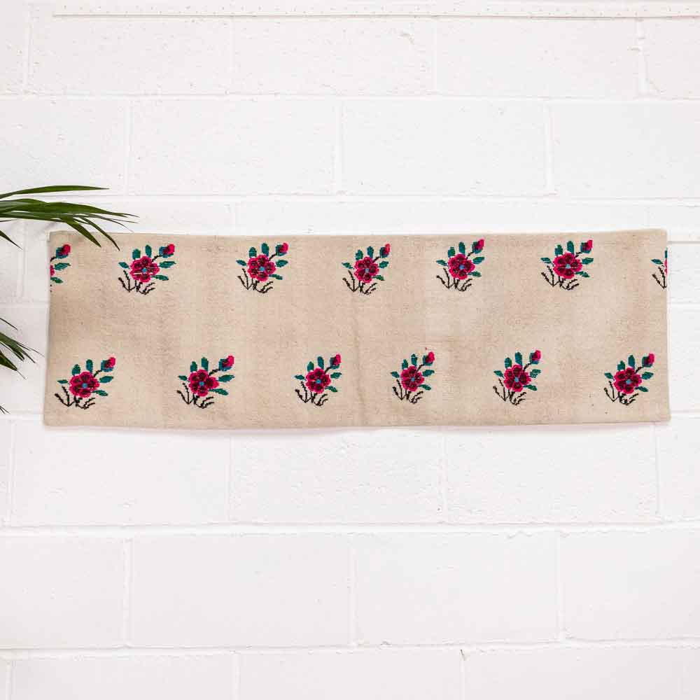 KC2364 Long Turkish Kilim Bolster Cushion Cover 40x129cm