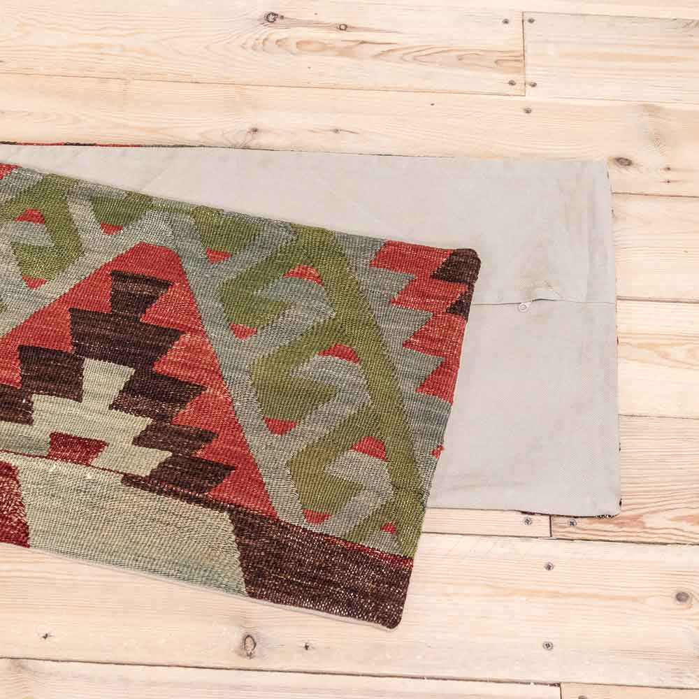 KC2365 Long Turkish Kilim Bolster Cushion Cover 40x161cm