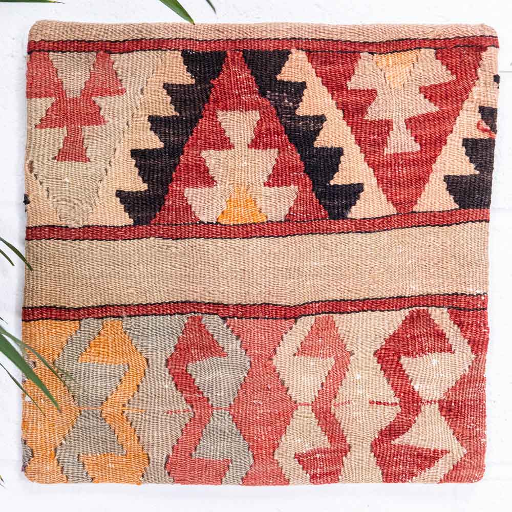 KC2373 Turkish Kilim Cushion Cover 40x40cm