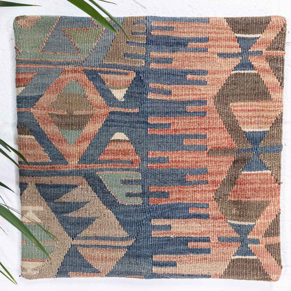 KC2379 Turkish Kilim Cushion Cover 40x40cm