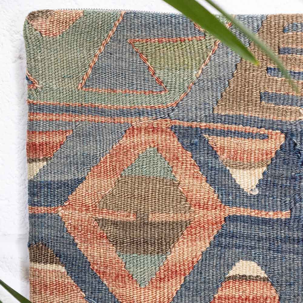 KC2379 Turkish Kilim Cushion Cover 40x40cm