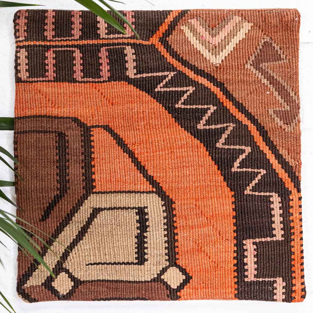 KC2380 Turkish Kilim Cushion Cover 40x40cm