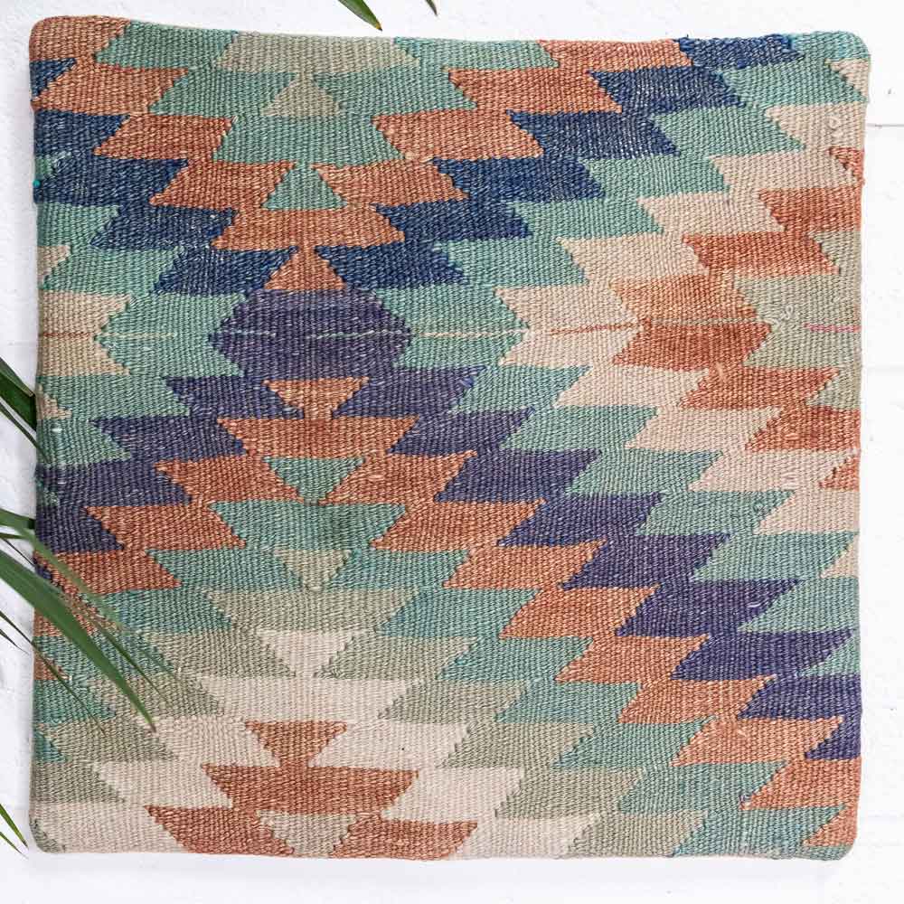 KC2383 Turkish Kilim Cushion Cover 40x40cm