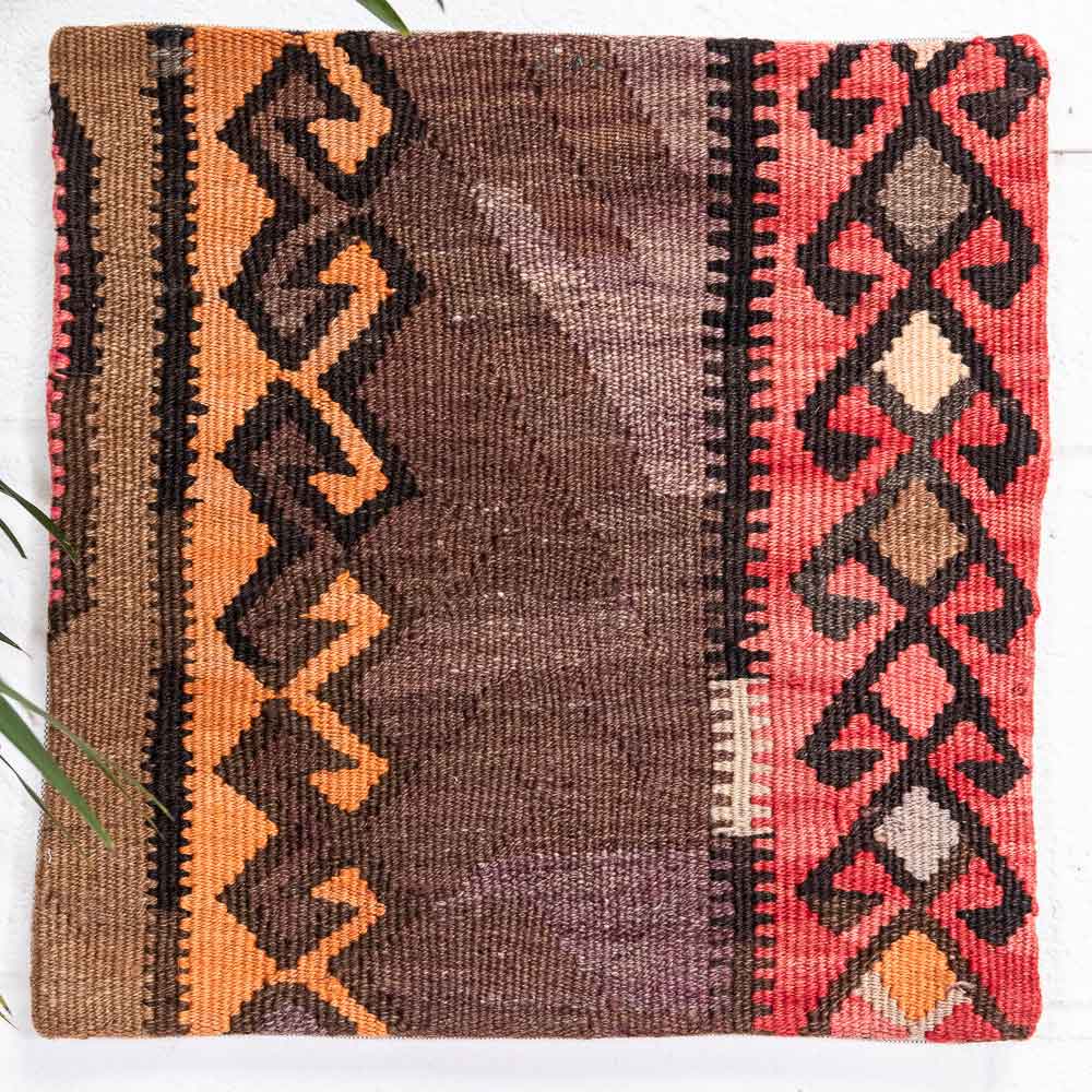 KC2386 Turkish Kilim Cushion Cover 40x40cm